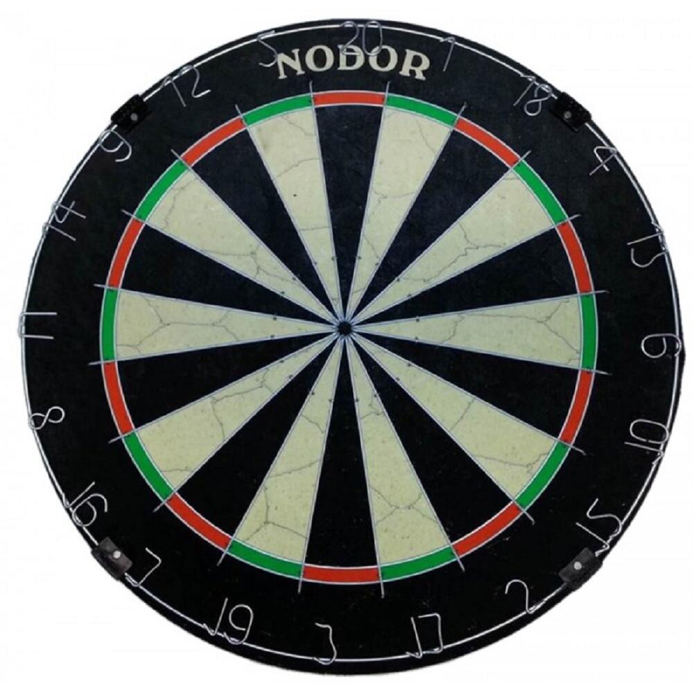 NODOR Yorkshire Dartboard (Black/Green/Red)