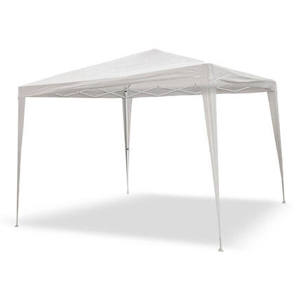 Tonnelle pliante blanche Javea 3x3 Idéale pour jardin, plage et terrasse