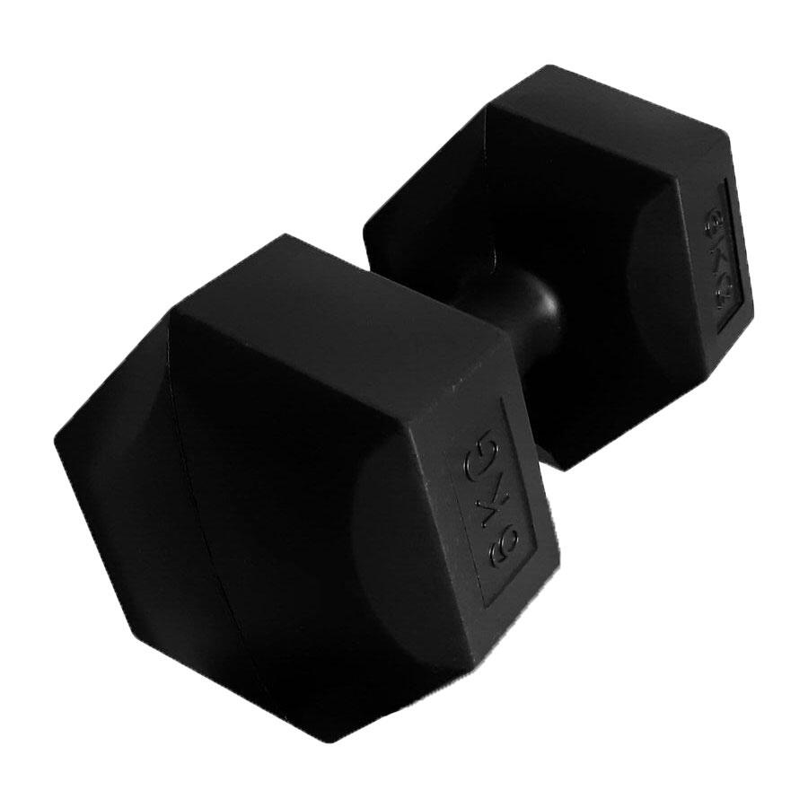 HXGN 2 x 6kg Hex Dumbbells 3/3