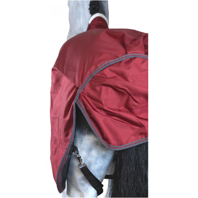 Weidedecke High Neck Polarfleece 1680D BASICLINE ziegelrot