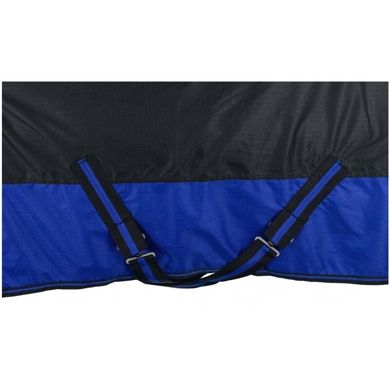 Winterdecke 300g Füllung 600D BASICLINE schwarz/royalblau