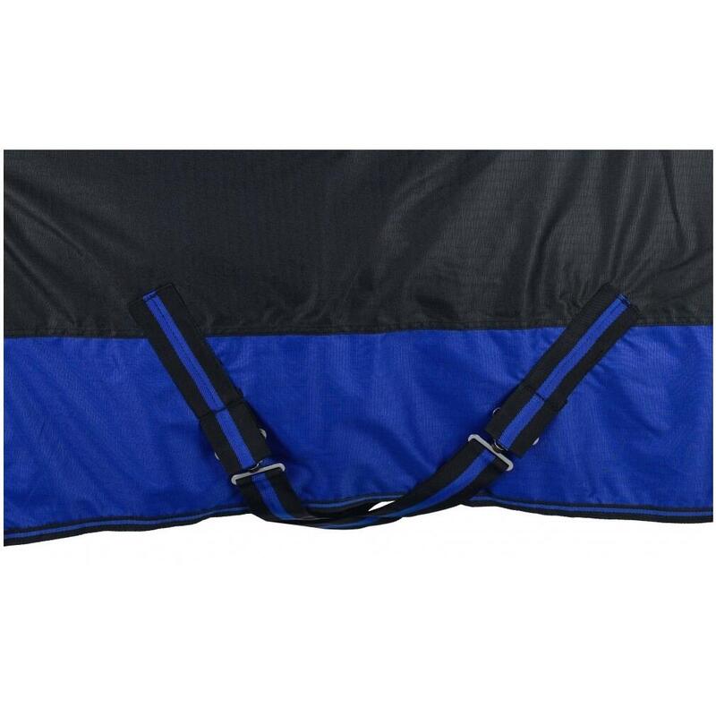 Winterdecke 100g Füllung 600D BASICLINE schwarz/royalblau