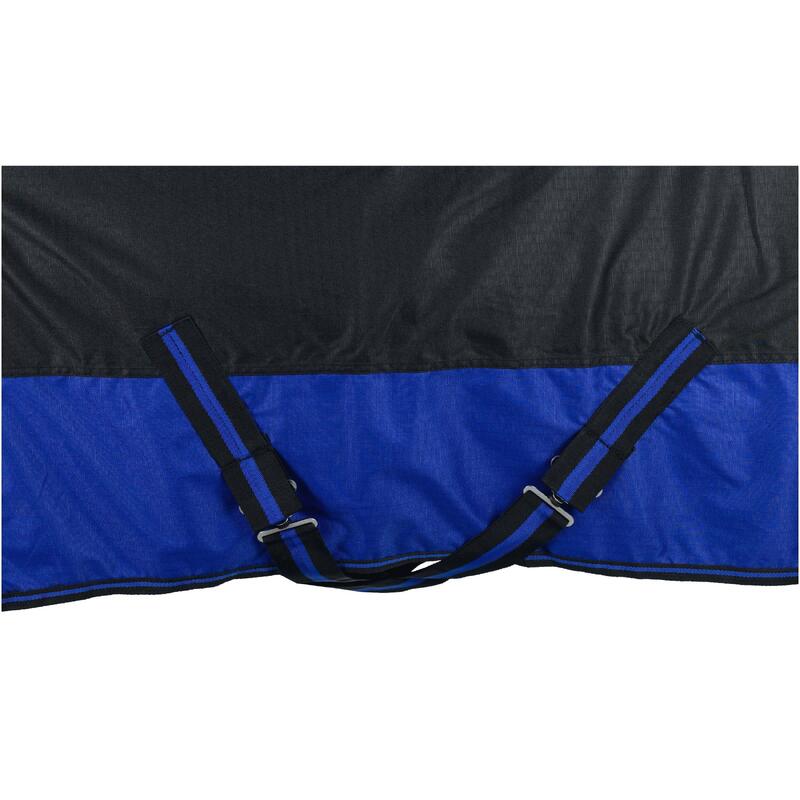 Weidedecke Polarfleece 600D BASICLINE schwarz/royalblau