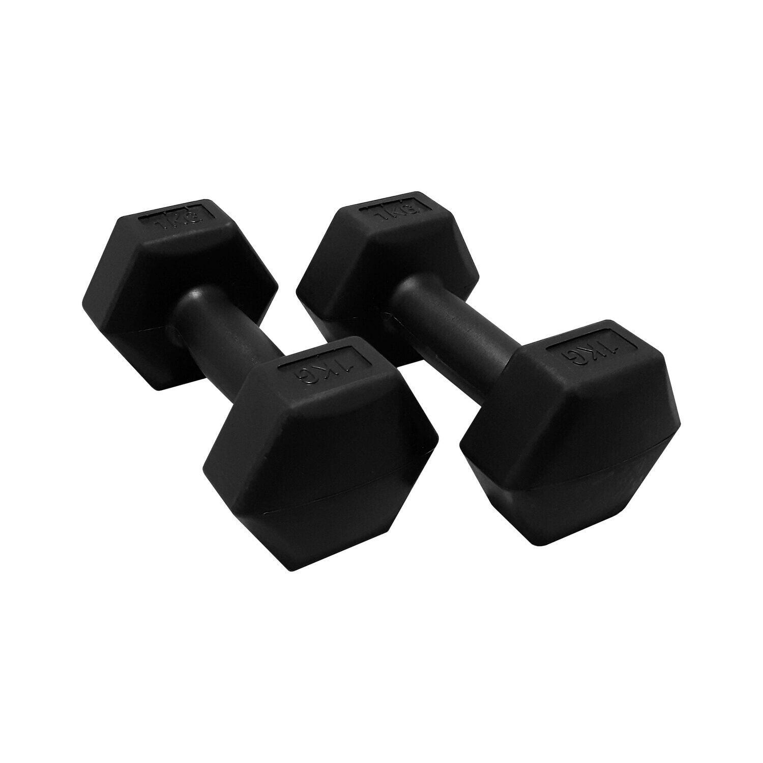 HXGN 12kg Hex Dumbbell Weight Set 2/4