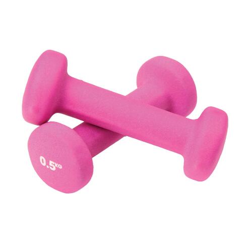 Fitness Mad Neoprene Dumbbell Weights 0.5kg 2/3