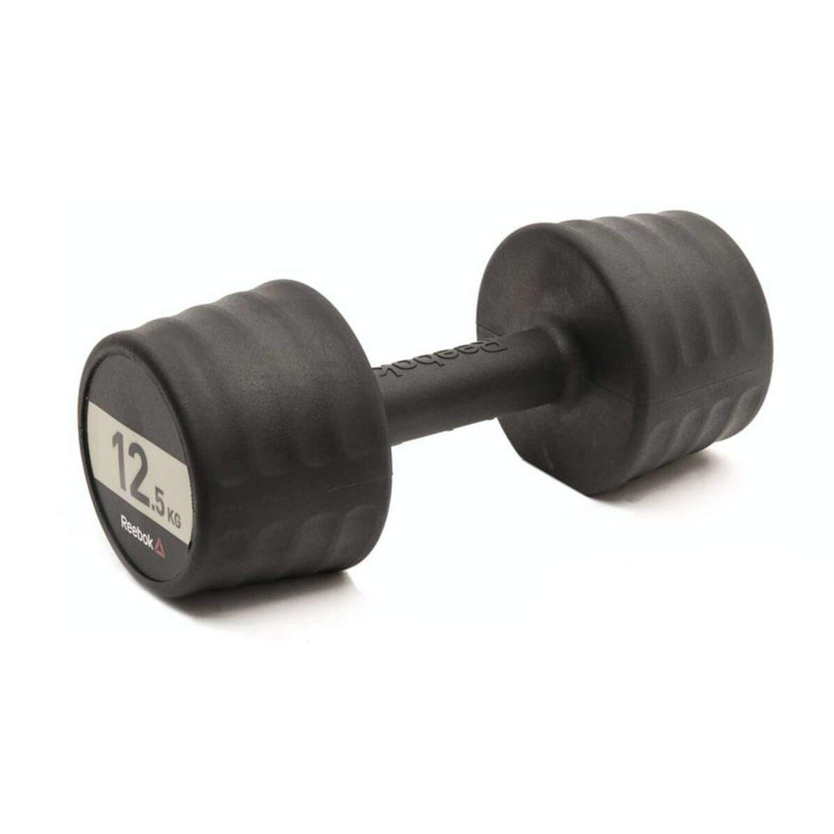 Reebok 12.5kg Rubber Dumbbell Weights Pair 2/3