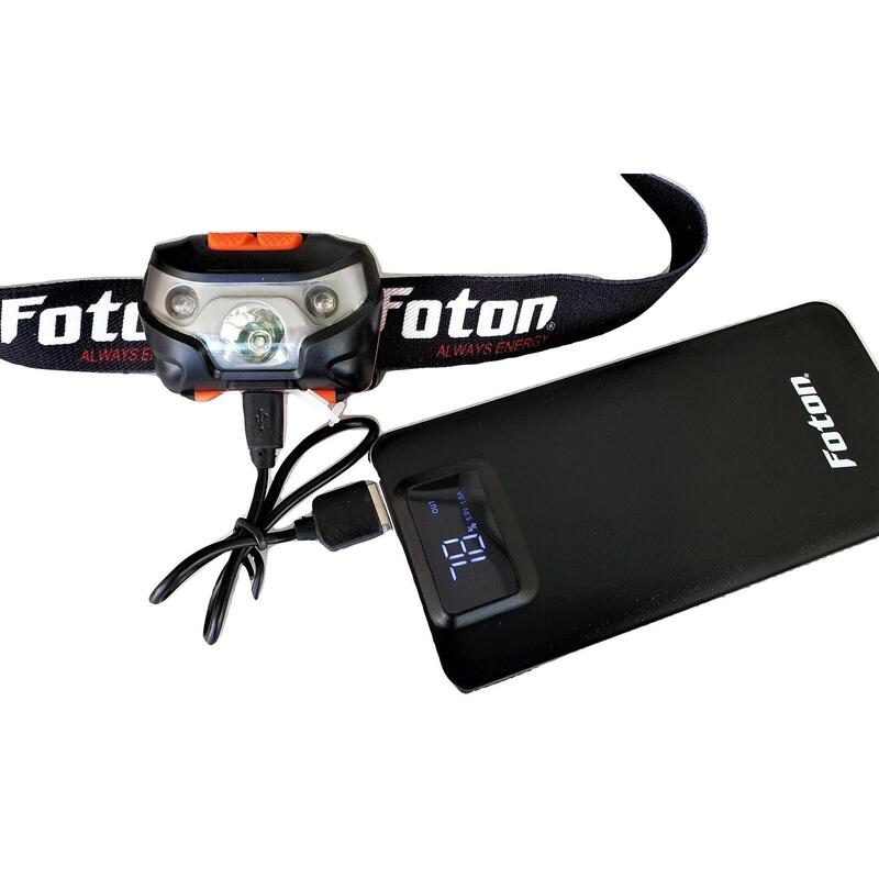 Lanterna frontala Foton Sport HL5643 reincarcabila USB