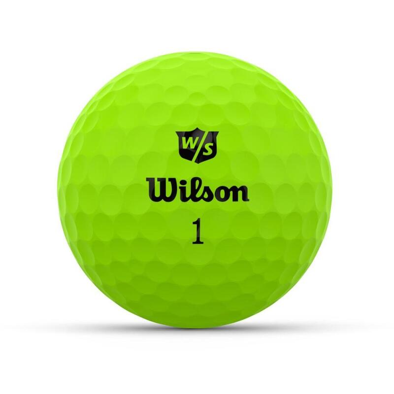 Balle de Golf Wilson Duo Optix Verte