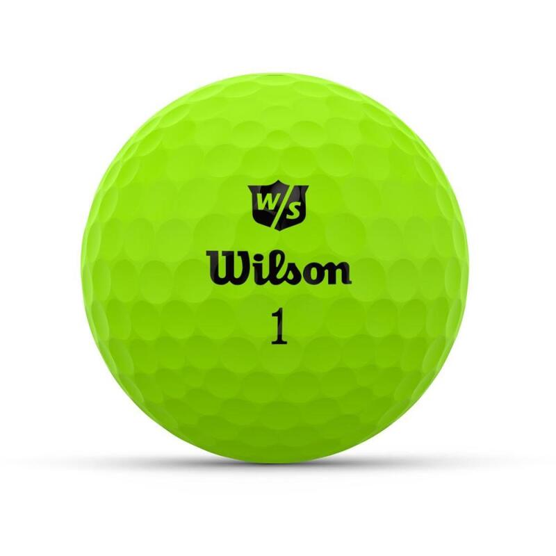 Balón Golf Wilson Duo Optix Verde