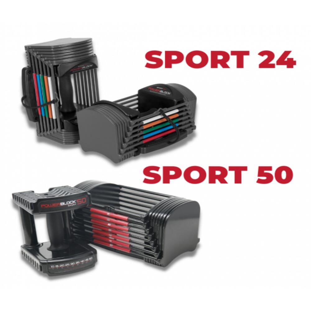 PowerBlock Sport Series 50 Dumbbells