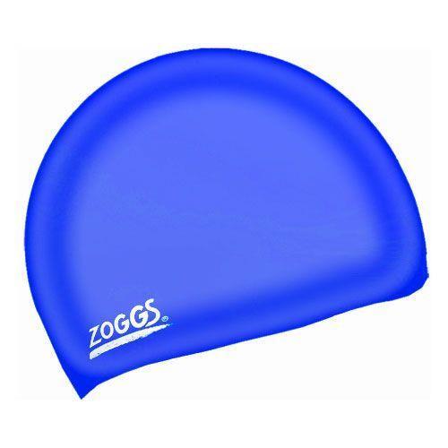 ZOGGS Zoggs Junior Silicone Swim Cap Royal Blue