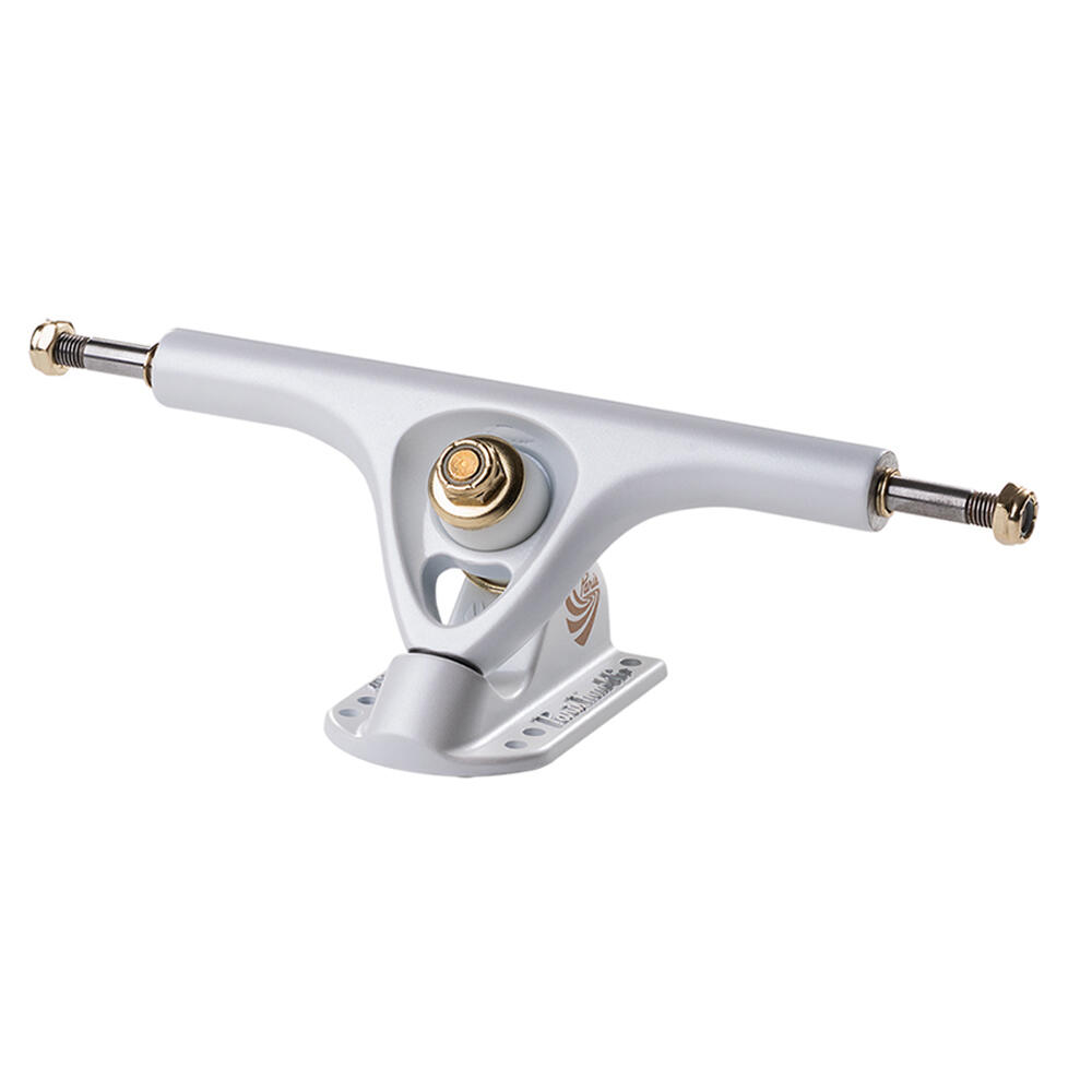 PARIS V3 50 DEGREE LONGBOARD TRUCKS - PEARL WHITE (PAIR) 2/4