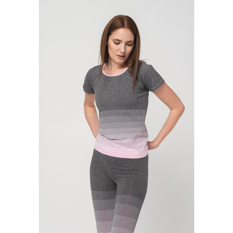 Tricou Pegas Grey Pink-L