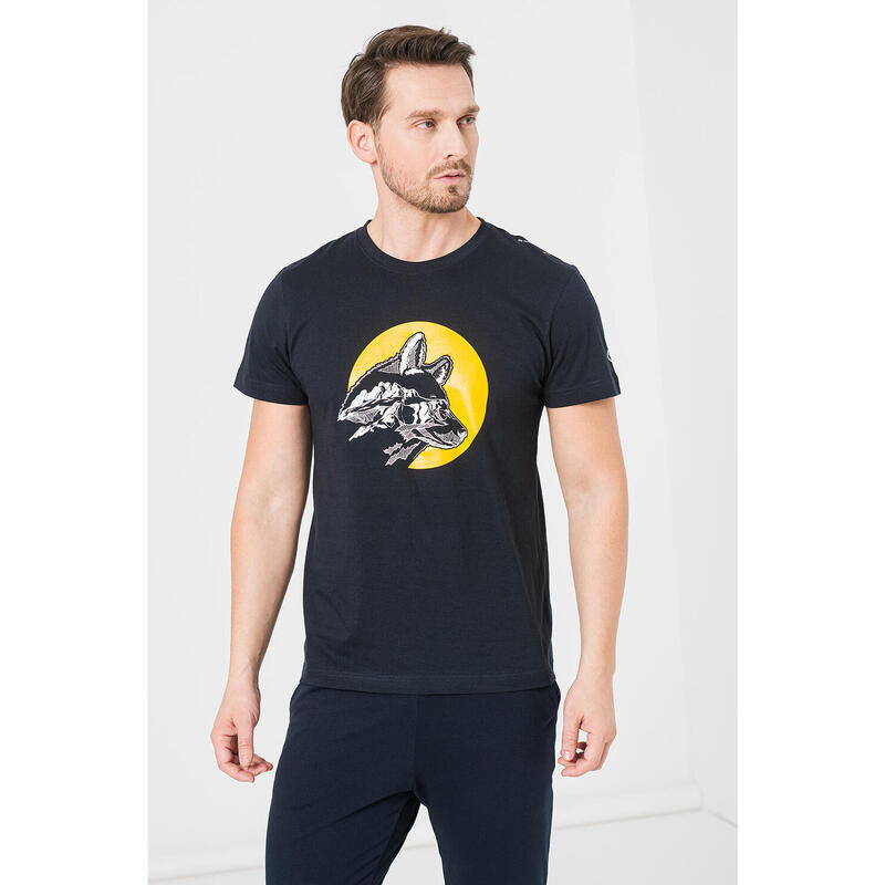 Tricou Casual Ciucas Barbati Navy Blue-XL