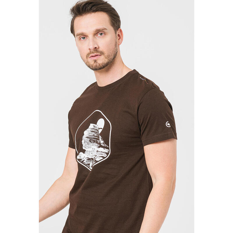 Tricou Casual Sfinx Barbati Coffee-S