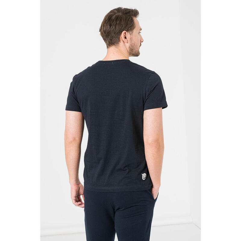 Tricou Casual Ciucas Barbati Navy Blue-XL