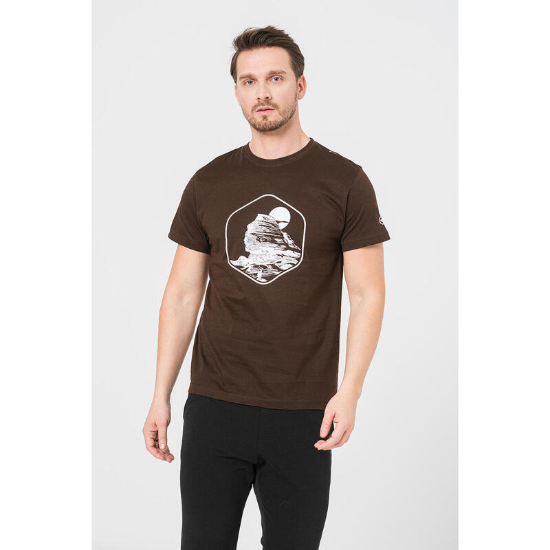 Tricou Casual Sfinx Barbati Coffee-L