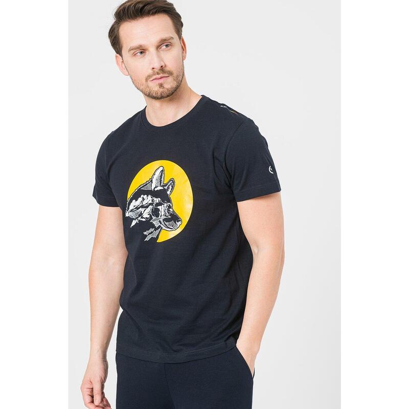 Tricou Casual Ciucas Barbati Navy Blue-XL