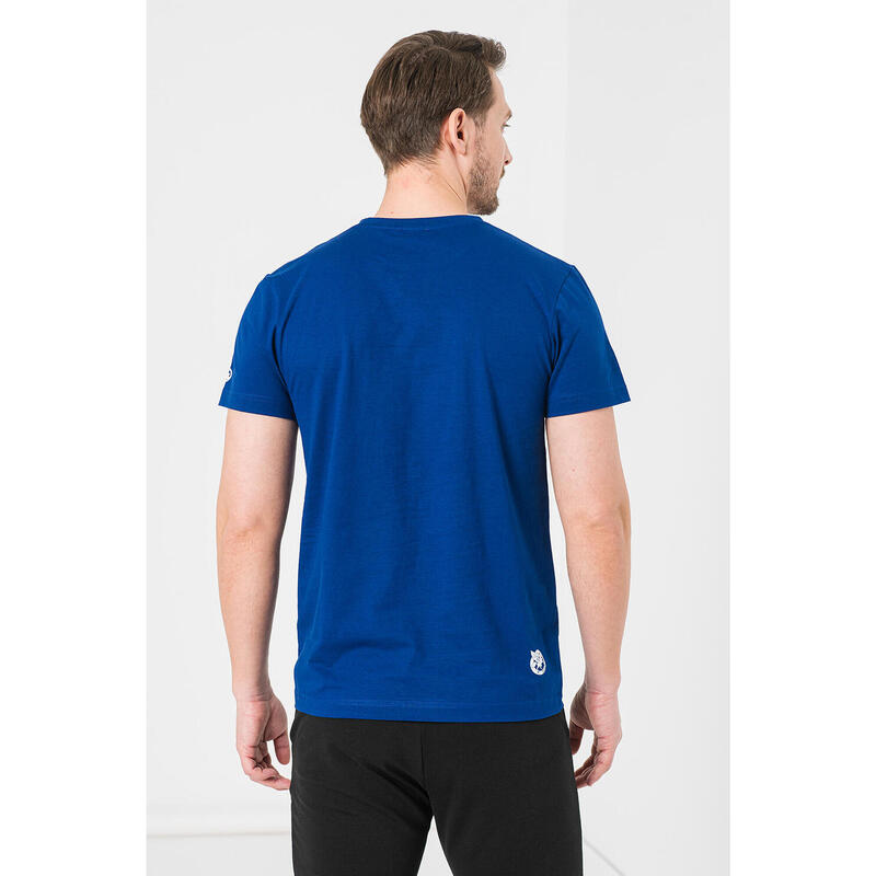 Tricou Logo Multicolor Barbati Royal Blue-S