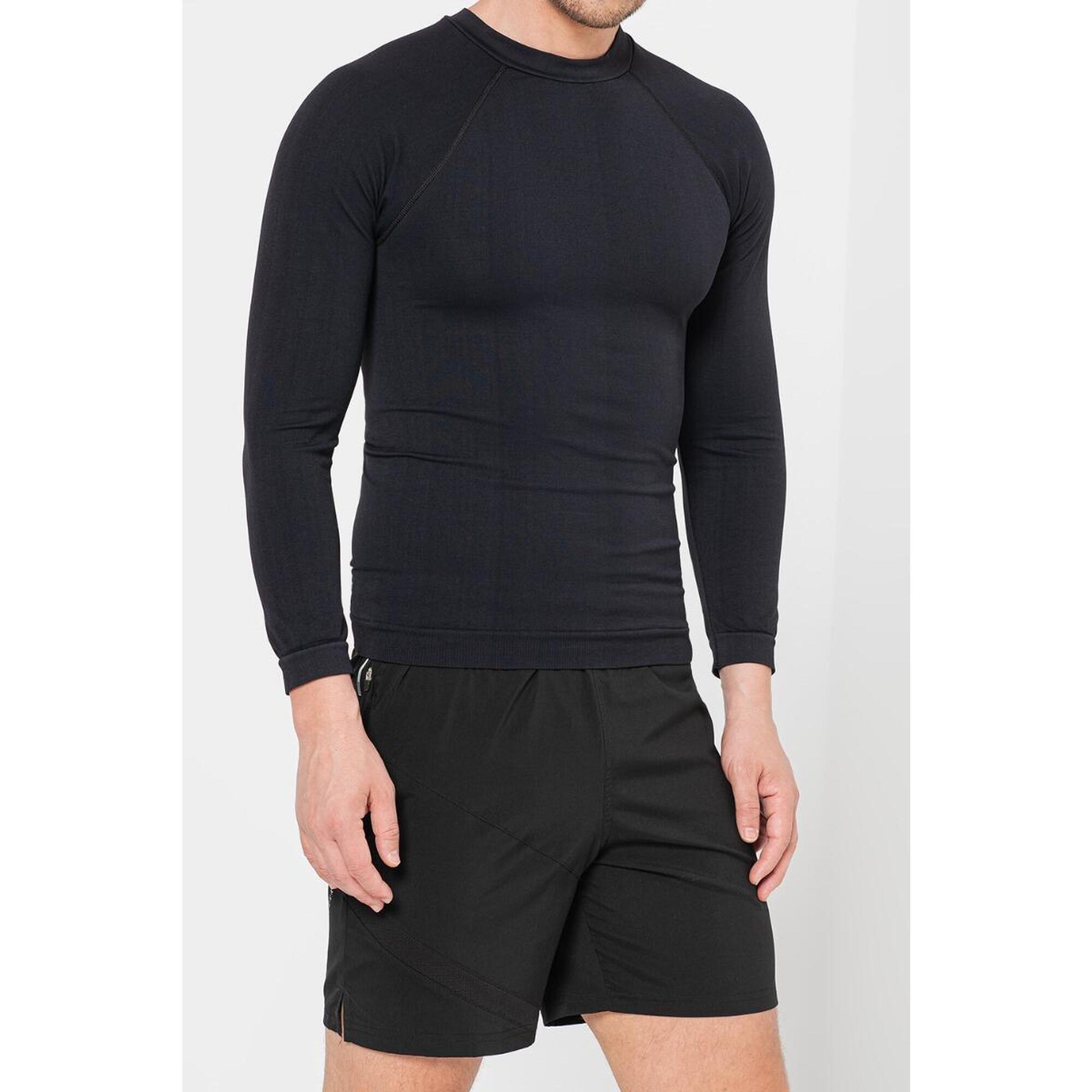 Tricou Base Layer Barbati Black-L