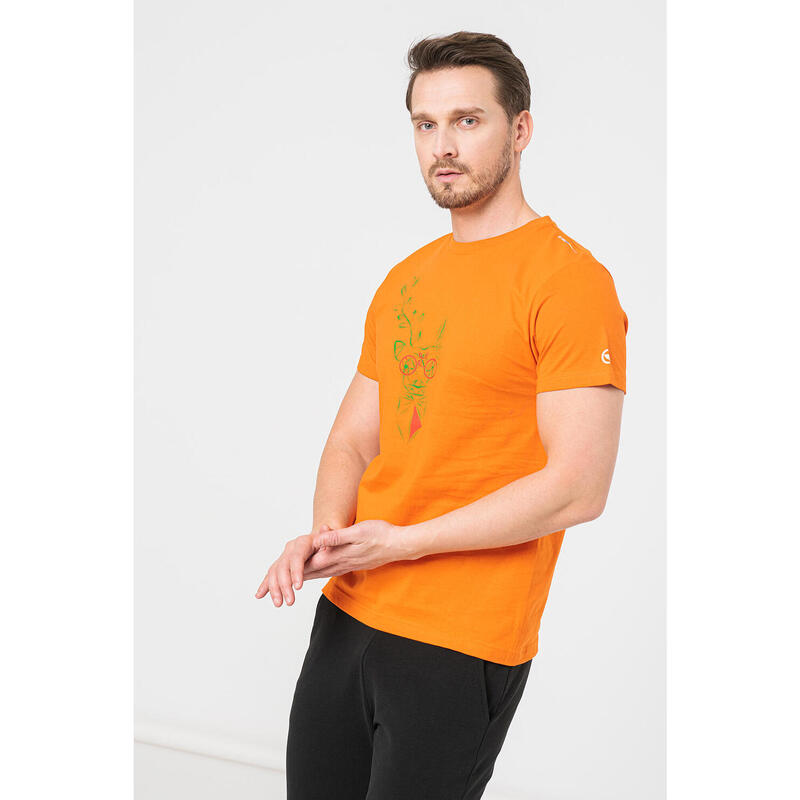 Tricou Cerb Familie Barbati Orange-S