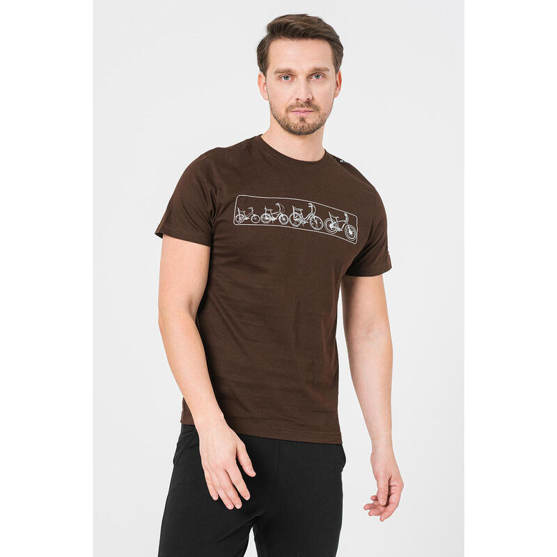 Tricou Multibike Pegas Barbati Coffee-XL