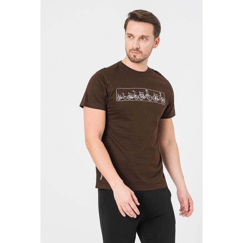 Tricou Multibike Pegas Barbati Coffee-XL