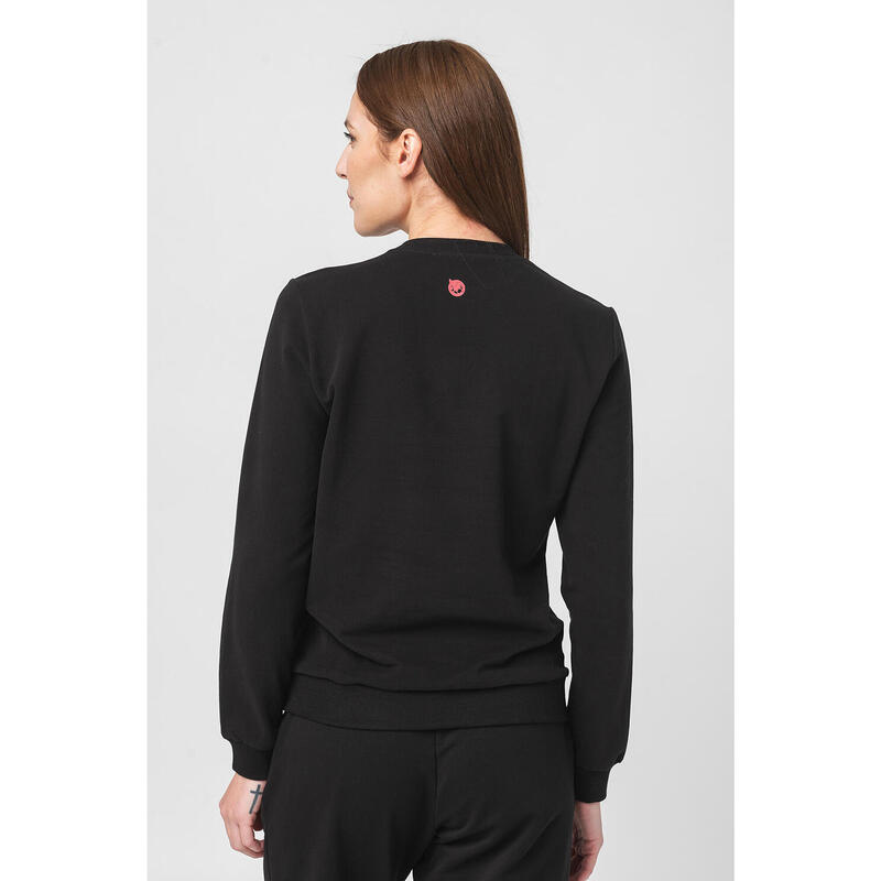 Bluza Coton Casual Femei Black-XL