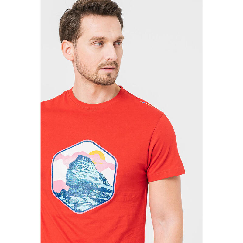 Tricou Casual Sfinx Barbati Red-L