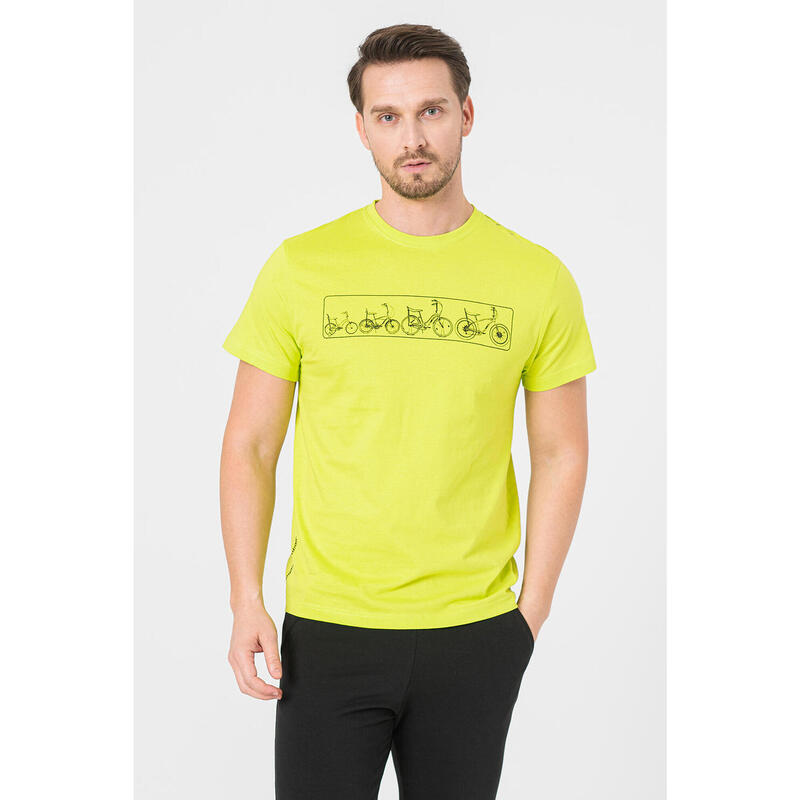 Tricou Multibike Pegas Barbati Lime Punch-XXL