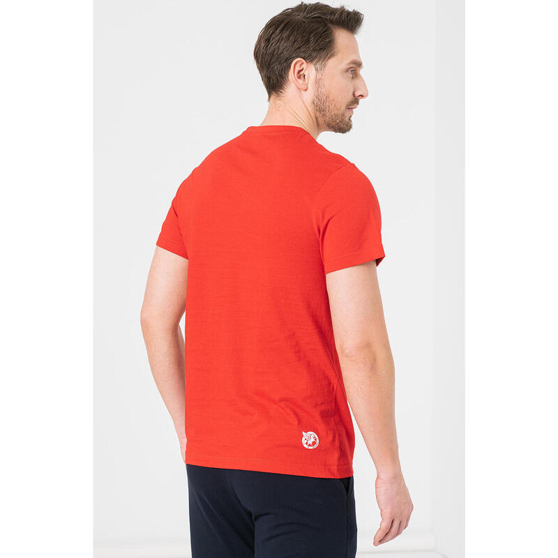 Tricou Casual Sfinx Barbati Red-XXL