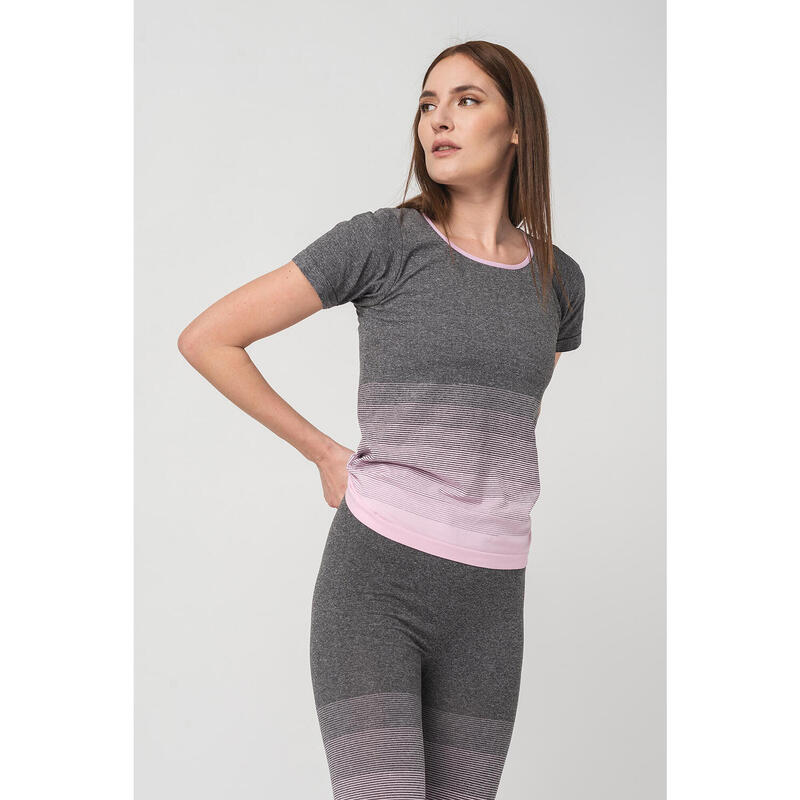 Tricou Pegas Grey Pink-XL