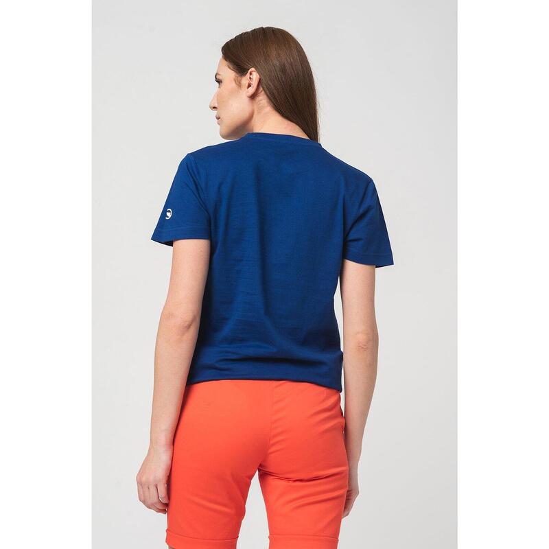 Tricou Logo Multicolor Femei Royal Blue-L