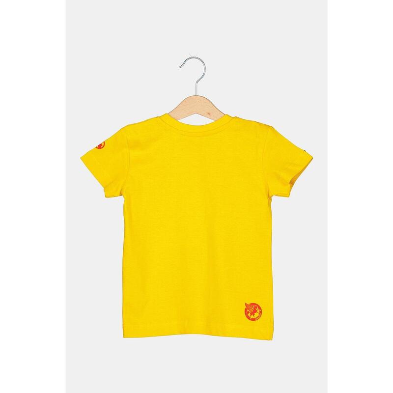 Tshirt Casual C Cal Pegas Yellow-6