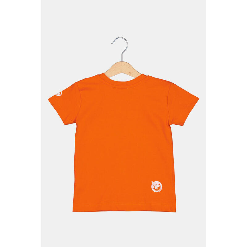 Tricou Cerb Familie Copii Orange-12