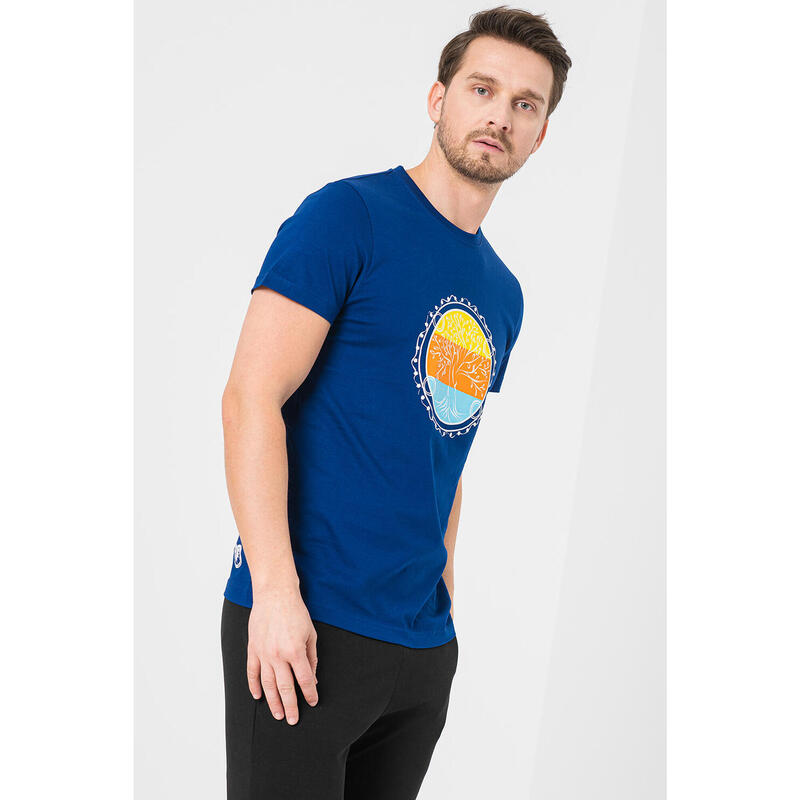 Tricou Roata Barbati Royal Blue-XXL