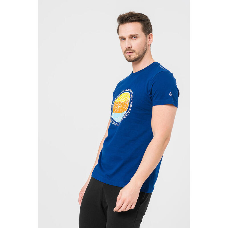 Tricou Roata Barbati Royal Blue-XXL