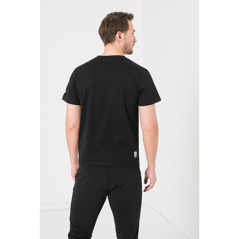 Tricou Casual Moldoveanu Barbati Black-S