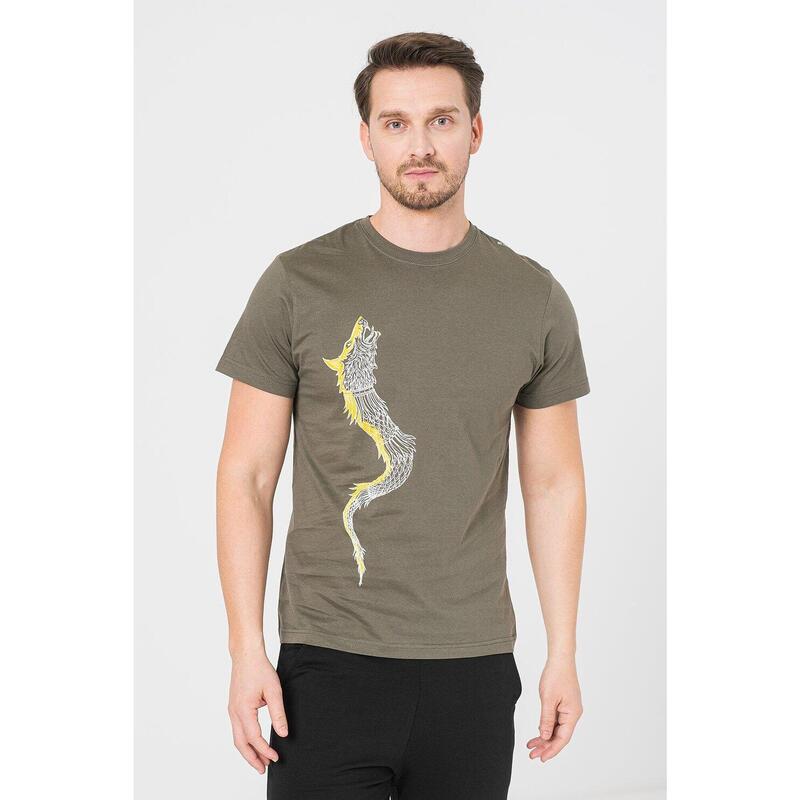 Tricou Casual Dracon Barbati Gray-S