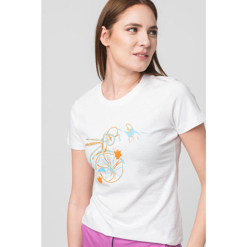 Tshirt Casual F Bicicleta Color White-L