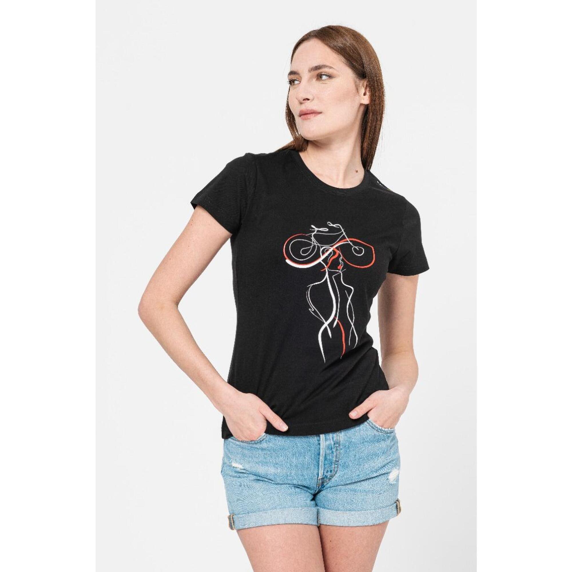 Tshirt Casual F Doamna Cu... Black-S