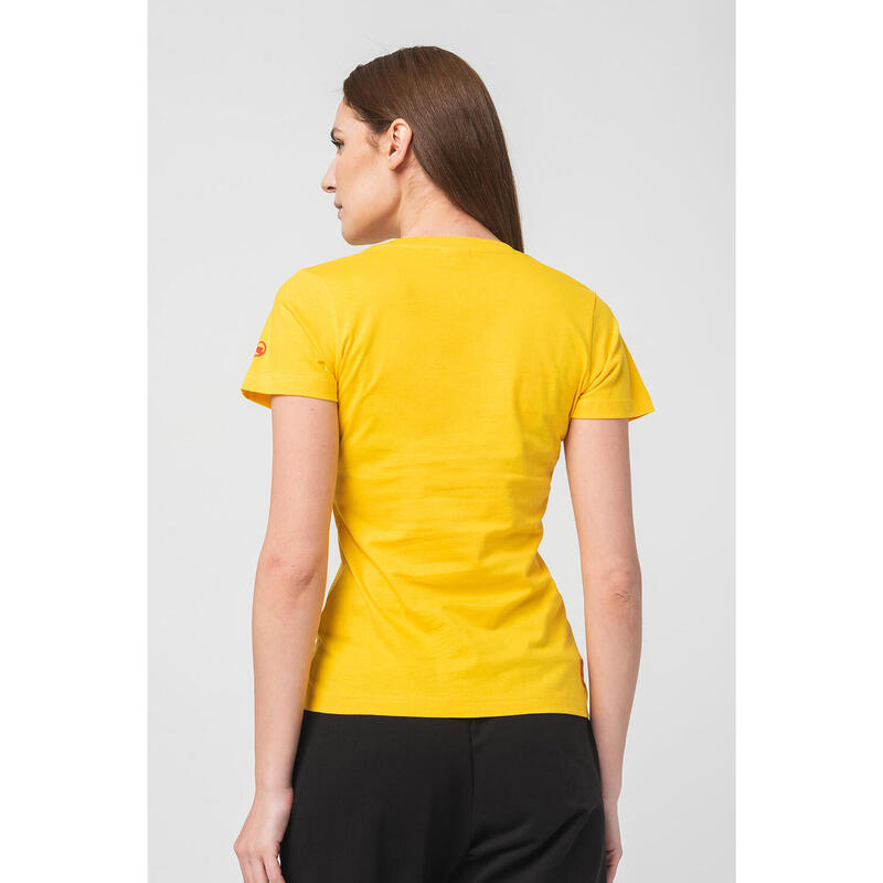 Tshirt Casual F Cal Pegas Yellow-S