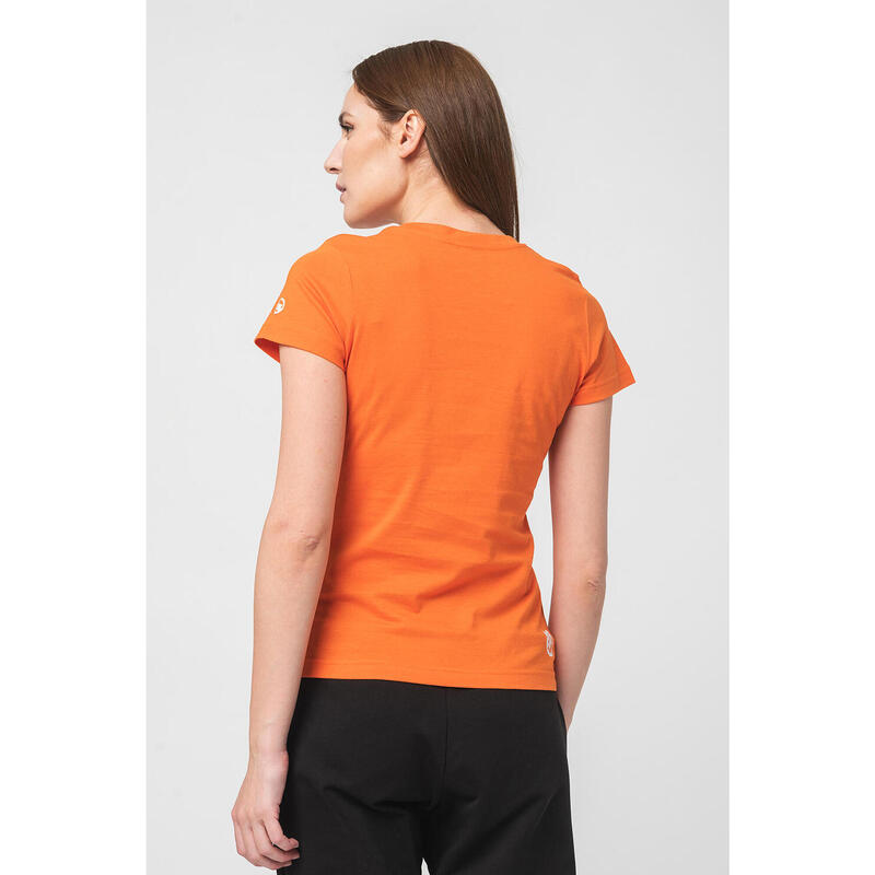 Tricou Cerb Familie Femei Orange-S