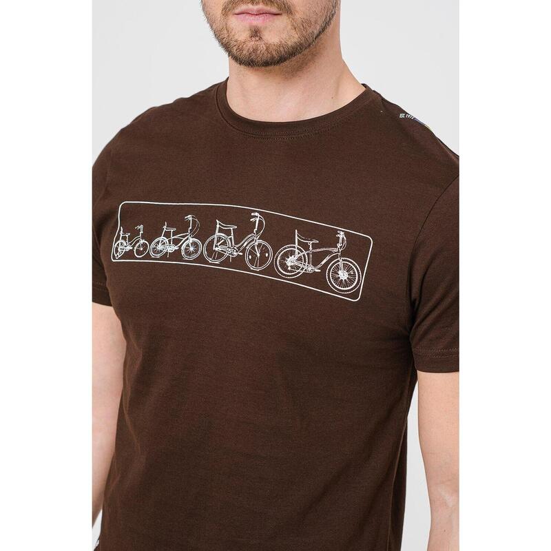 Tricou Multibike Pegas Barbati Coffee-S