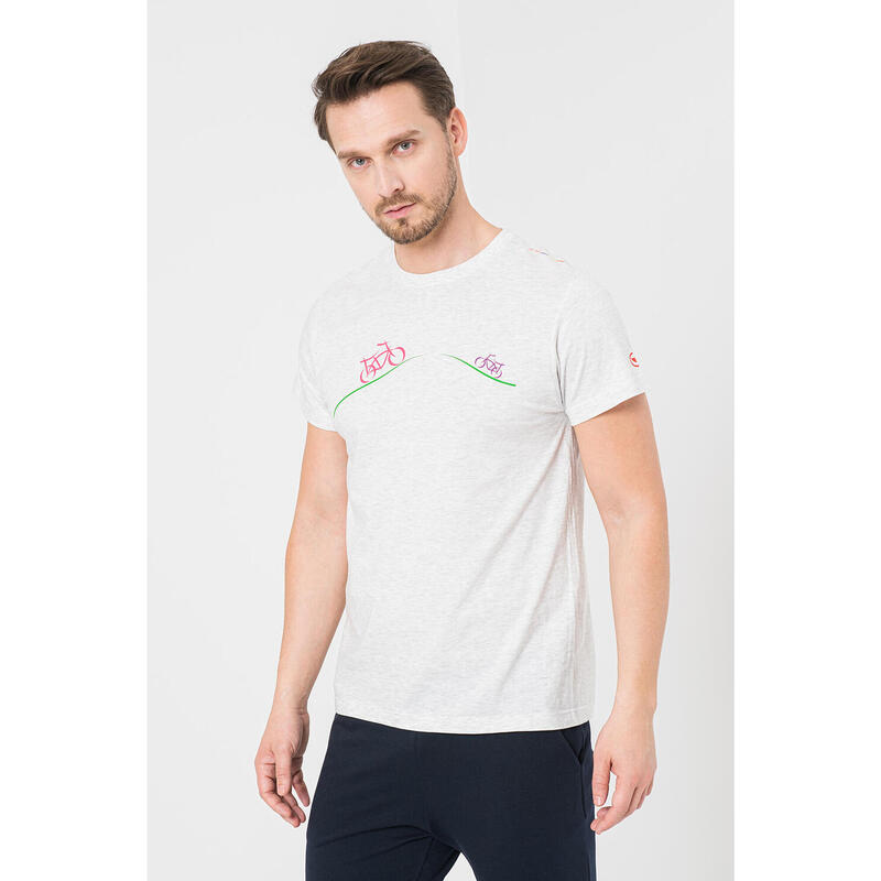 Tricou Casual Biciclete Familie Barbati Light Grey-XXL