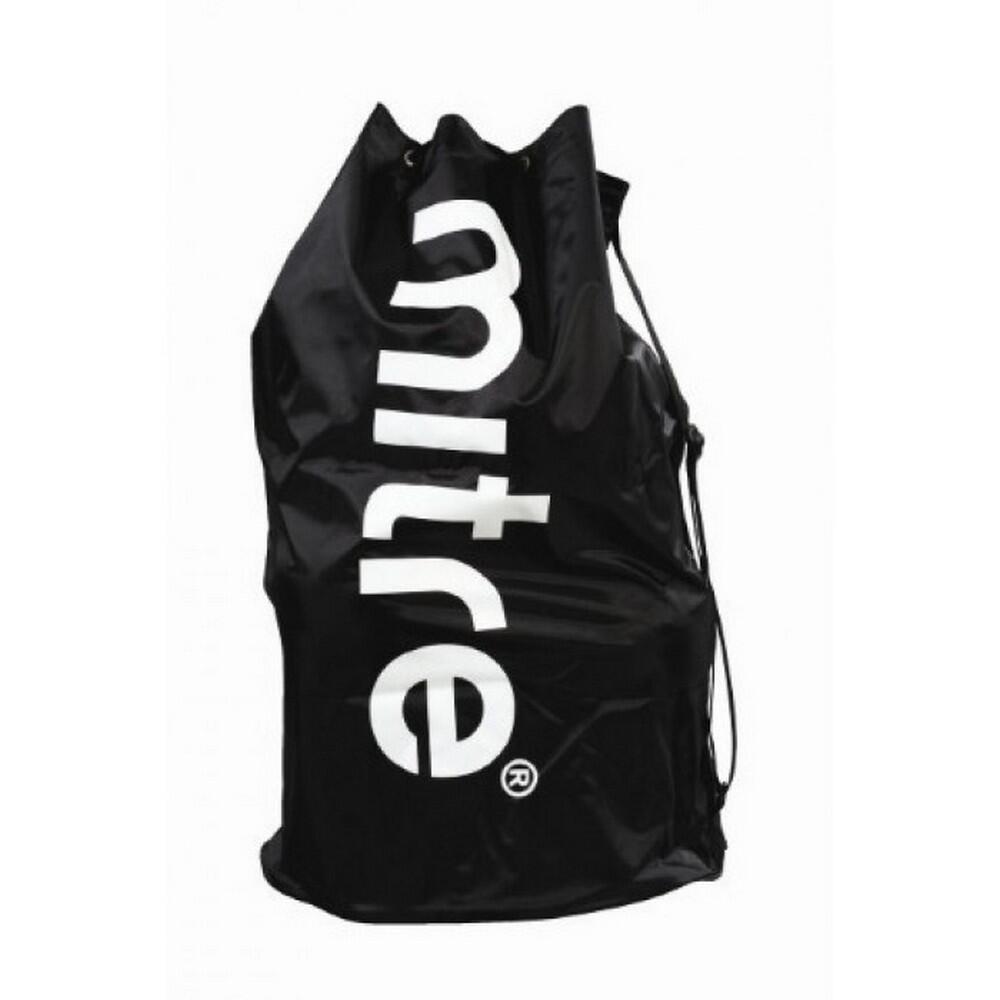 MITRE Nylon Football Bag (Black/White)