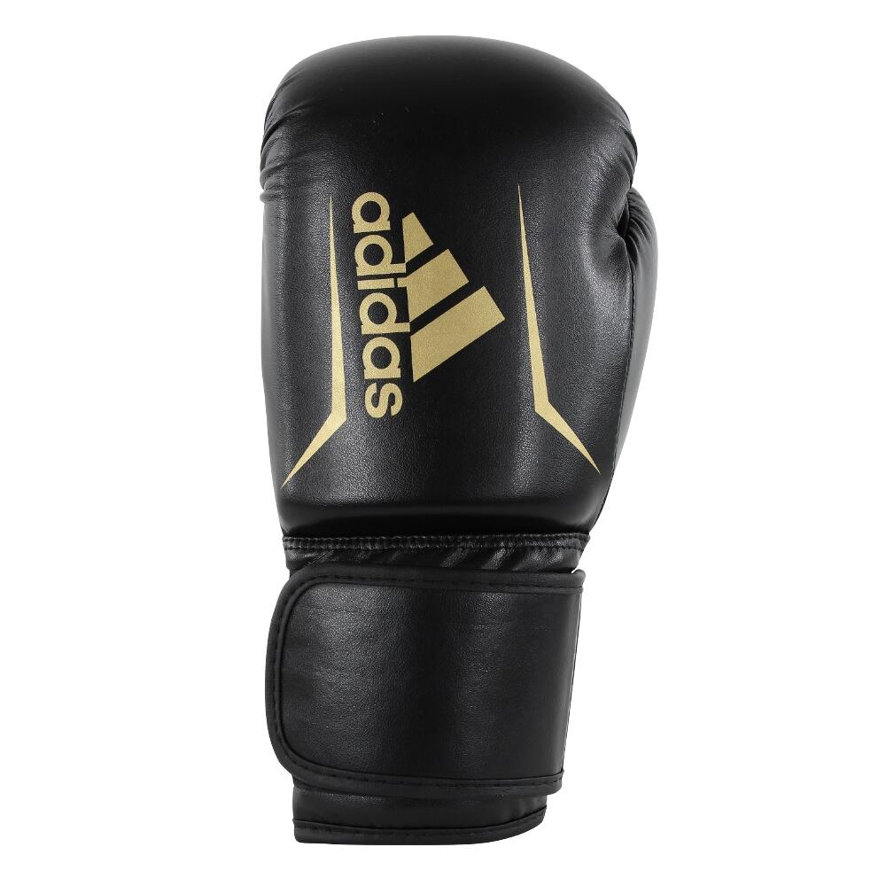 Gant de boxe « Speed 50 » 10 oz Noir-doré Unisexe 2/5