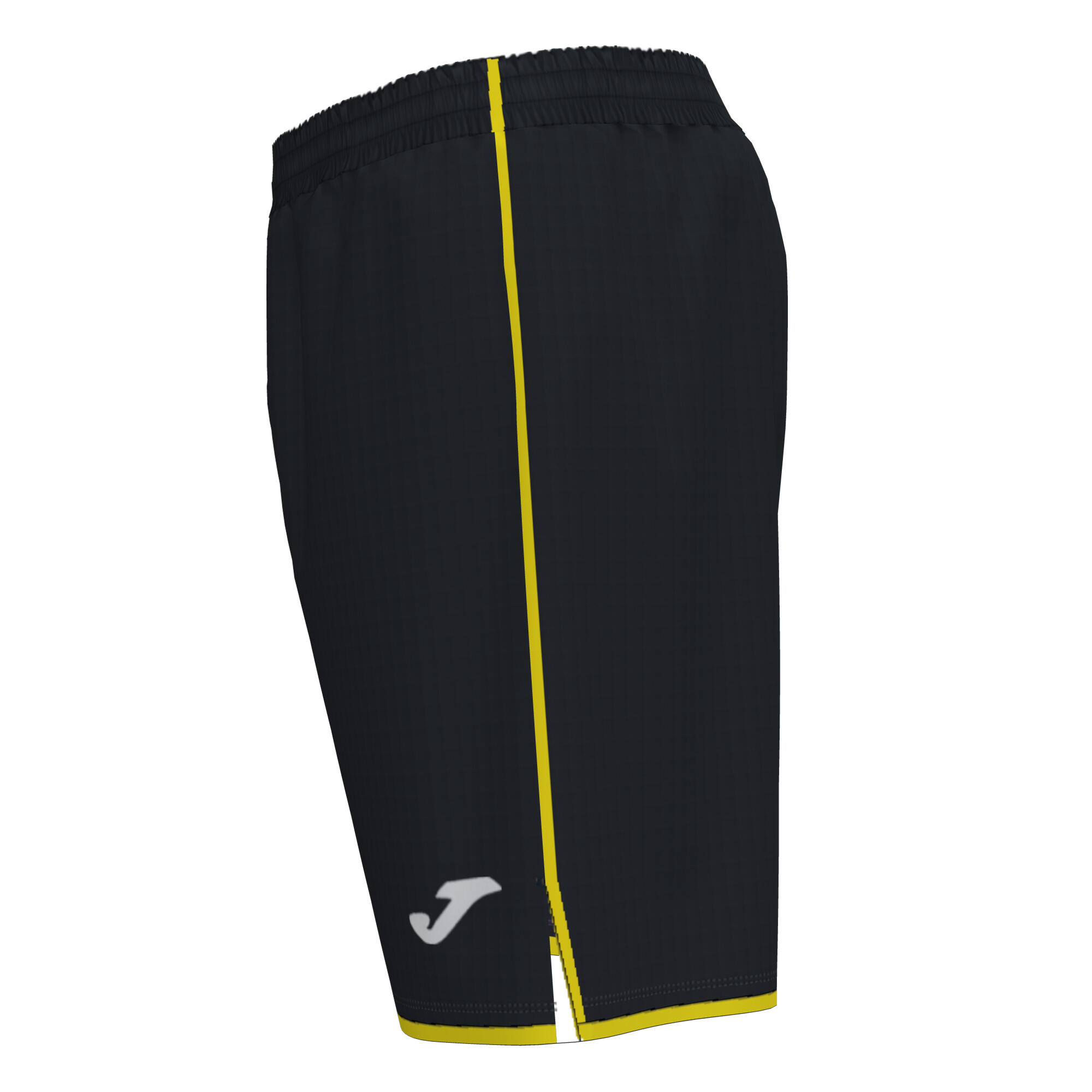 Short Football Homme Joma Liga Noir 3/4