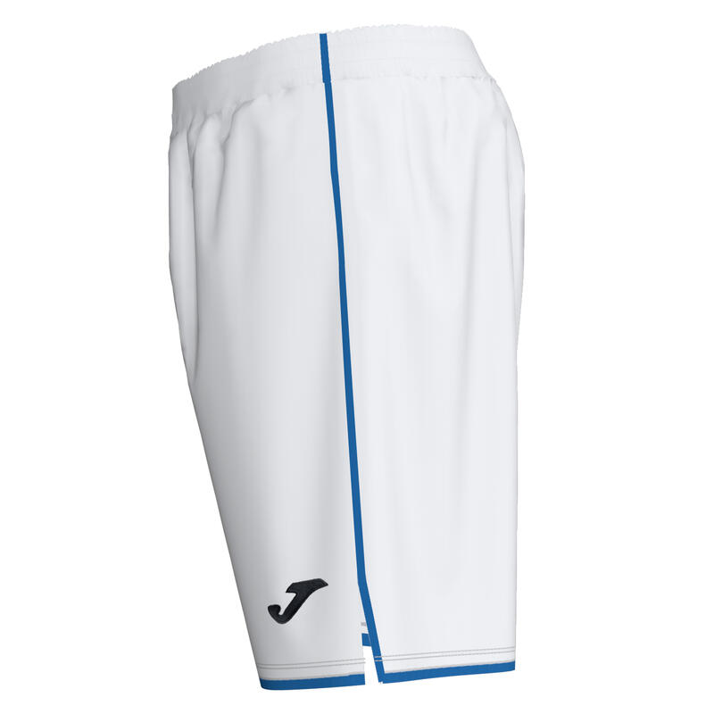 Short Homme Joma Liga blanc bleu roi