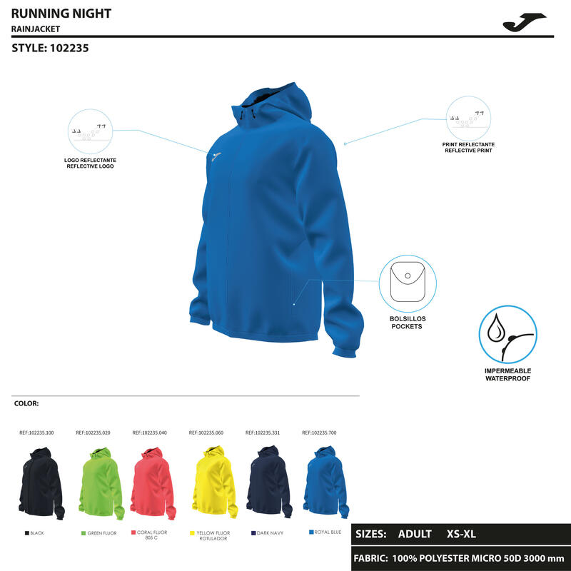 Veste pour hommes Elite VII Rain Jacket